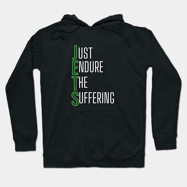 Just endure the suffering Hoodie by Tecnofa